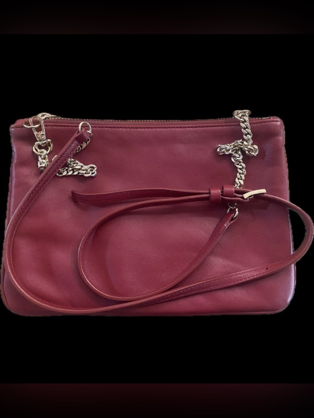 Sandro clutch OR strap purse